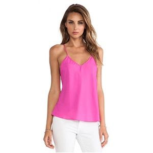 Naven V Neck Babydoll Pink Tank